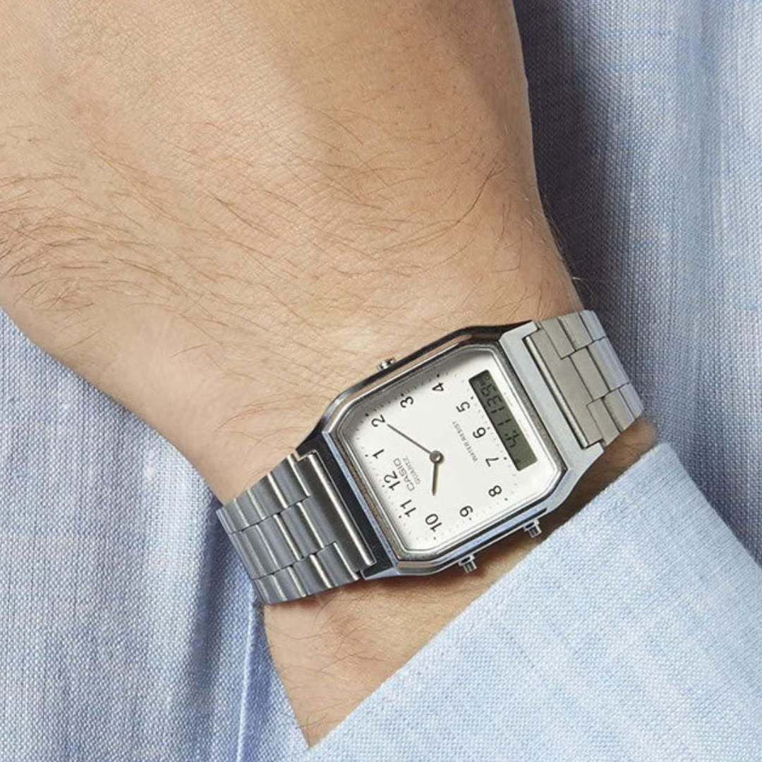 Reloj Casio AQ-230A-7B Unisex - Análogo Digital - Relojchile - Default Title - Casio - Reloj