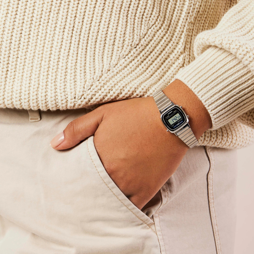 Reloj Casio LA-670WA-1 Mujer - Digital - Reloj Reloj Casio original | Compra en Relojchile Chile | Reloj Casio Chile | Reloj Reloj Chile - Reloj hombre chile - Reloj mujer chile - Reloj santiago - Reloj original chile - reloj elegante hombre - reloj casual mujer - reloj resistente al agua - reloj acero inoxidable - reloj deportivo hombre - tienda de relojes online chile