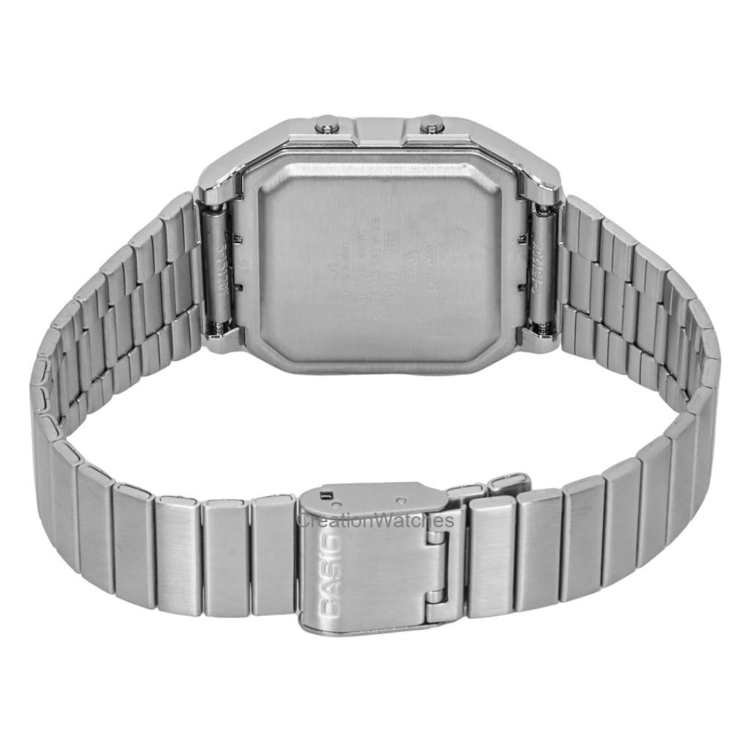 Reloj Casio A130WE-7A Unisex - Digital - Reloj Reloj Casio original | Compra en Relojchile Chile | Reloj Casio Chile | Reloj Reloj Chile - Reloj hombre chile - Reloj mujer chile - Reloj santiago - Reloj original chile - reloj elegante hombre - reloj casual mujer - reloj resistente al agua - reloj acero inoxidable - reloj deportivo hombre - tienda de relojes online chile