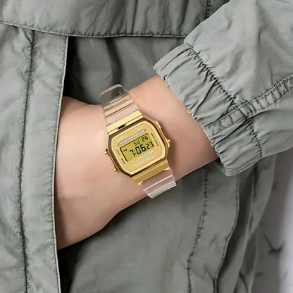 Reloj Casio A-168XESG-9A Unisex - Digital - Reloj Reloj Casio original | Compra en Relojchile Chile | Reloj Casio Chile | Reloj Reloj Chile - Reloj hombre chile - Reloj mujer chile - Reloj santiago - Reloj original chile - reloj elegante hombre - reloj casual mujer - reloj resistente al agua - reloj acero inoxidable - reloj deportivo hombre - tienda de relojes online chile