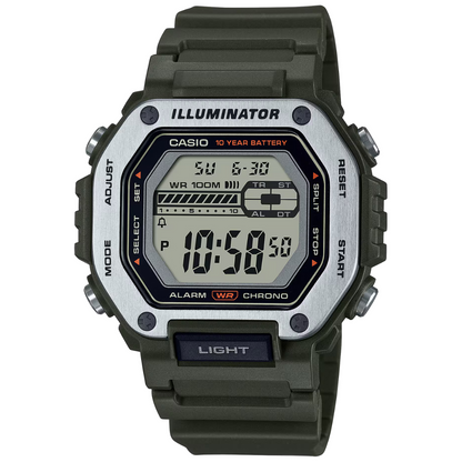 Reloj Casio MWD-110H-3AV Hombre - Digital - Reloj Reloj Casio original | Compra en Relojchile Chile | Reloj Casio Chile | Reloj Reloj Chile - Reloj hombre chile - Reloj mujer chile - Reloj santiago - Reloj original chile - reloj elegante hombre - reloj casual mujer - reloj resistente al agua - reloj acero inoxidable - reloj deportivo hombre - tienda de relojes online chile