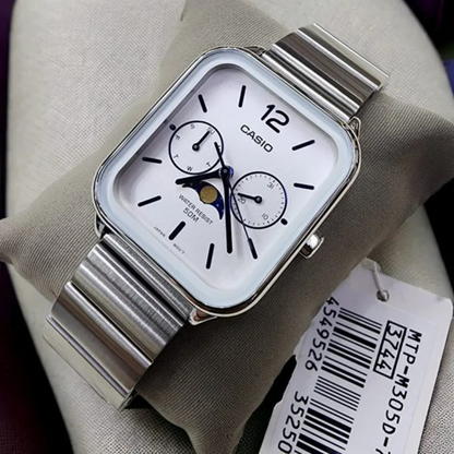 Reloj Casio Moonphase MTP-M305D-7AV Unisex - Análogo - Relojchile - Default Title - Casio - Reloj