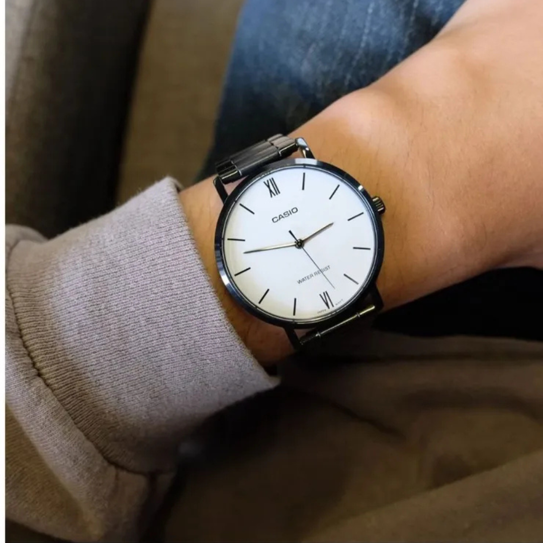 Reloj Casio MTP-VT01B-7B Hombre - Análogo - Relojchile - Default Title - Casio - Reloj