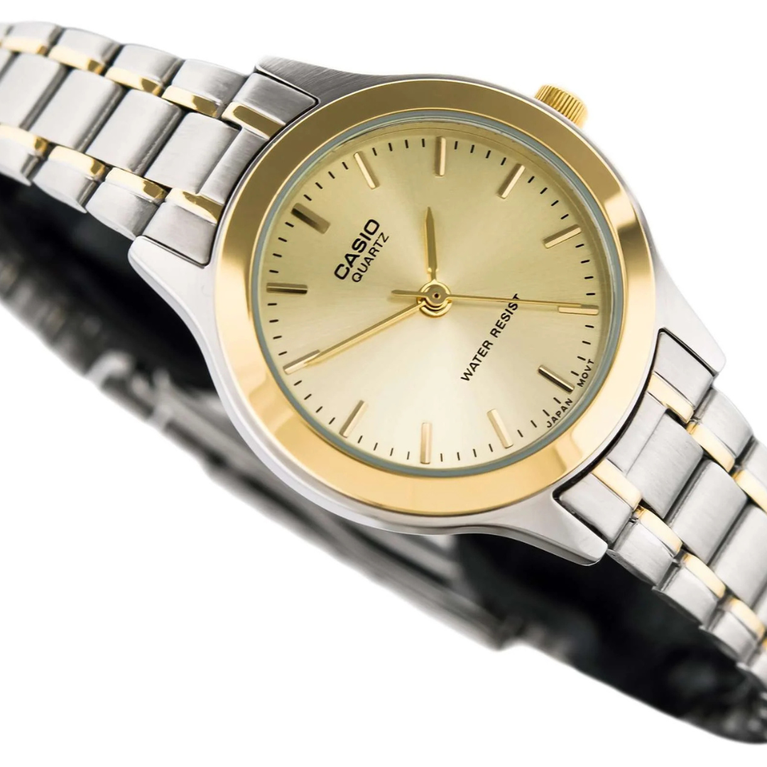 Reloj Casio LTP-1128G-9A Mujer - Análogo - Relojchile - Default Title - Casio - Reloj