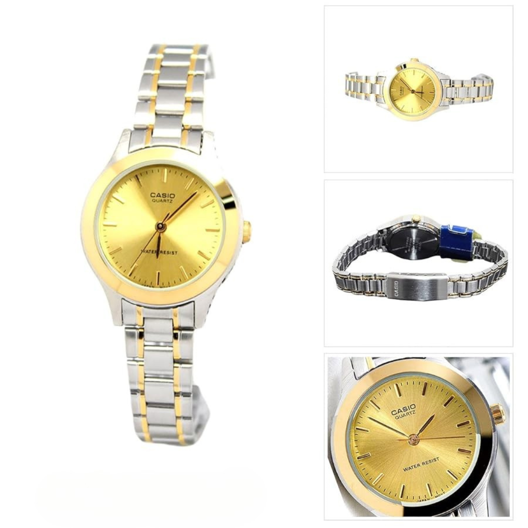 Reloj Casio LTP-1128G-9A Mujer - Análogo - Relojchile - Default Title - Casio - Reloj