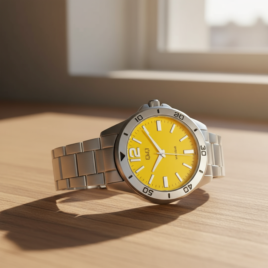 Reloj Q&Q Q28B-009PY Hombre - Análogo - Reloj Reloj Q&Q original | Compra en Relojchile Chile | Reloj Q&Q Chile | Reloj Reloj Chile - Reloj hombre chile - Reloj mujer chile - Reloj santiago - Reloj original chile - reloj elegante hombre - reloj casual mujer - reloj resistente al agua - reloj acero inoxidable - reloj deportivo hombre - tienda de relojes online chile