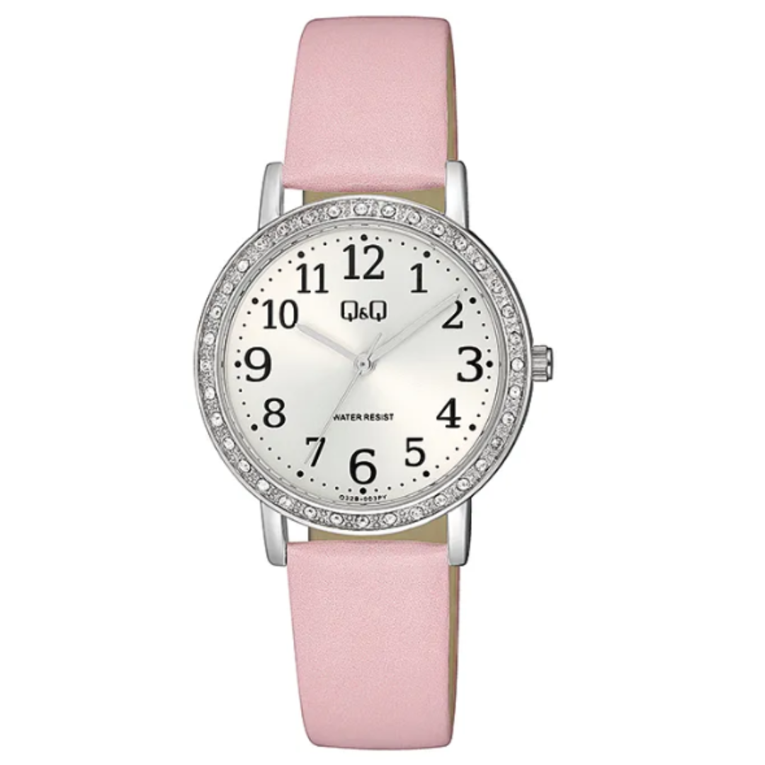 Reloj Q&Q Q32B-003PY Mujer - Análogo - Reloj Reloj Q&Q original | Compra en Relojchile Chile | Reloj Q&Q Chile | Reloj Reloj Chile - Reloj hombre chile - Reloj mujer chile - Reloj santiago - Reloj original chile - reloj elegante hombre - reloj casual mujer - reloj resistente al agua - reloj acero inoxidable - reloj deportivo hombre - tienda de relojes online chile