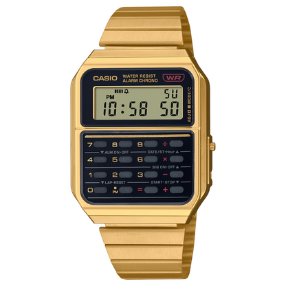 Reloj Casio CA-500WEG-1A Unisex - Digital - Reloj Reloj Casio original | Compra en Relojchile Chile | Reloj Casio Chile | Reloj Reloj Chile - Reloj hombre chile - Reloj mujer chile - Reloj santiago - Reloj original chile - reloj elegante hombre - reloj casual mujer - reloj resistente al agua - reloj acero inoxidable - reloj deportivo hombre - tienda de relojes online chile