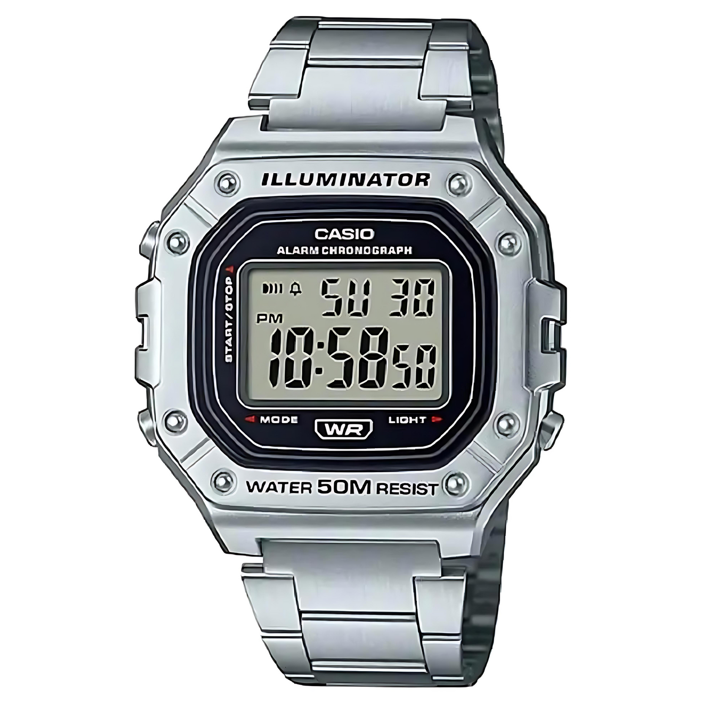 Reloj Casio W-218HD-1AV Unisex - Digital - Relojchile - Default Title - Casio - Reloj